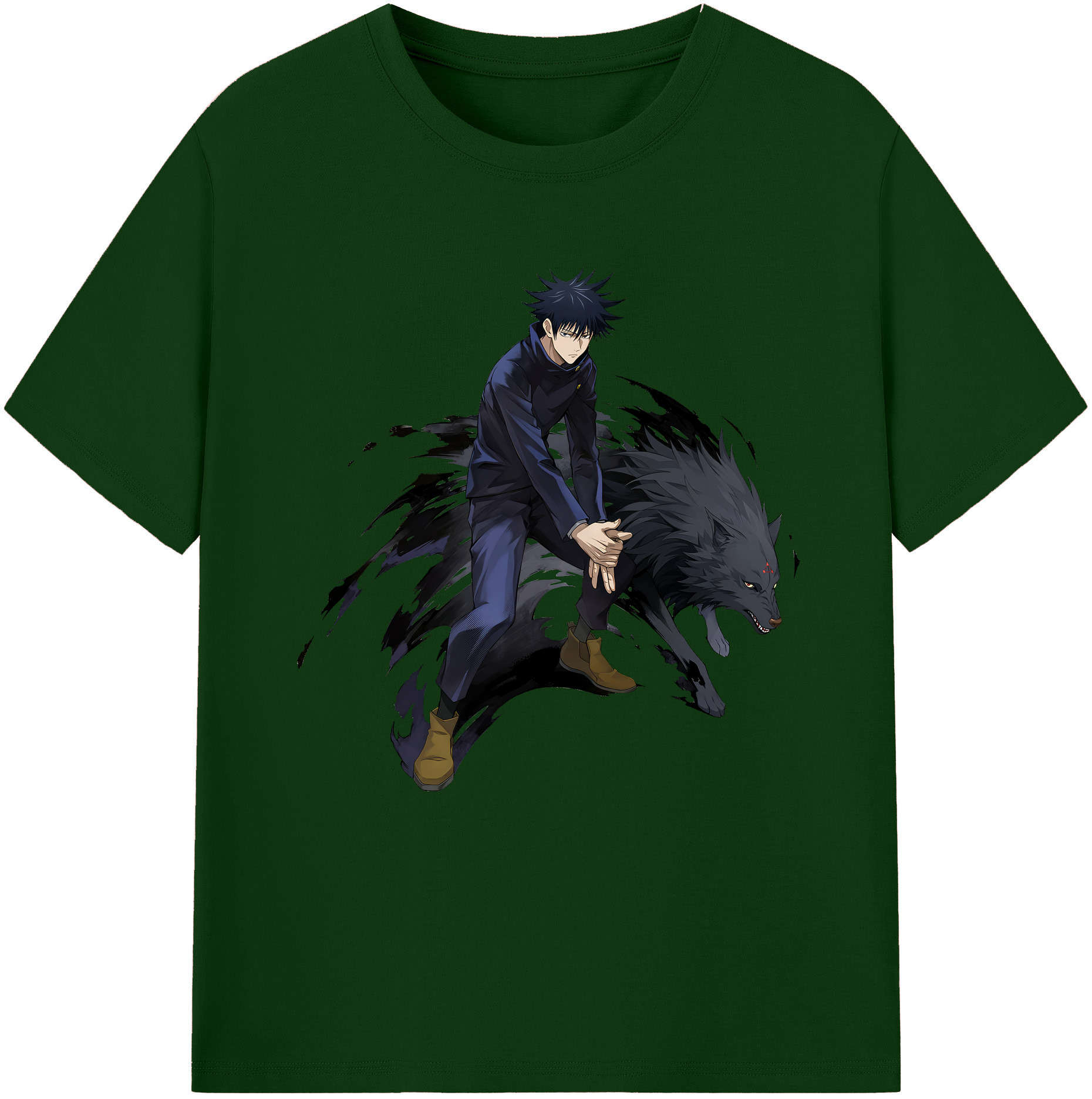 （画像用） 呪術廻戦 Jujutsu Kaisen 綿100％半袖Tシャツ（フロントプリント）